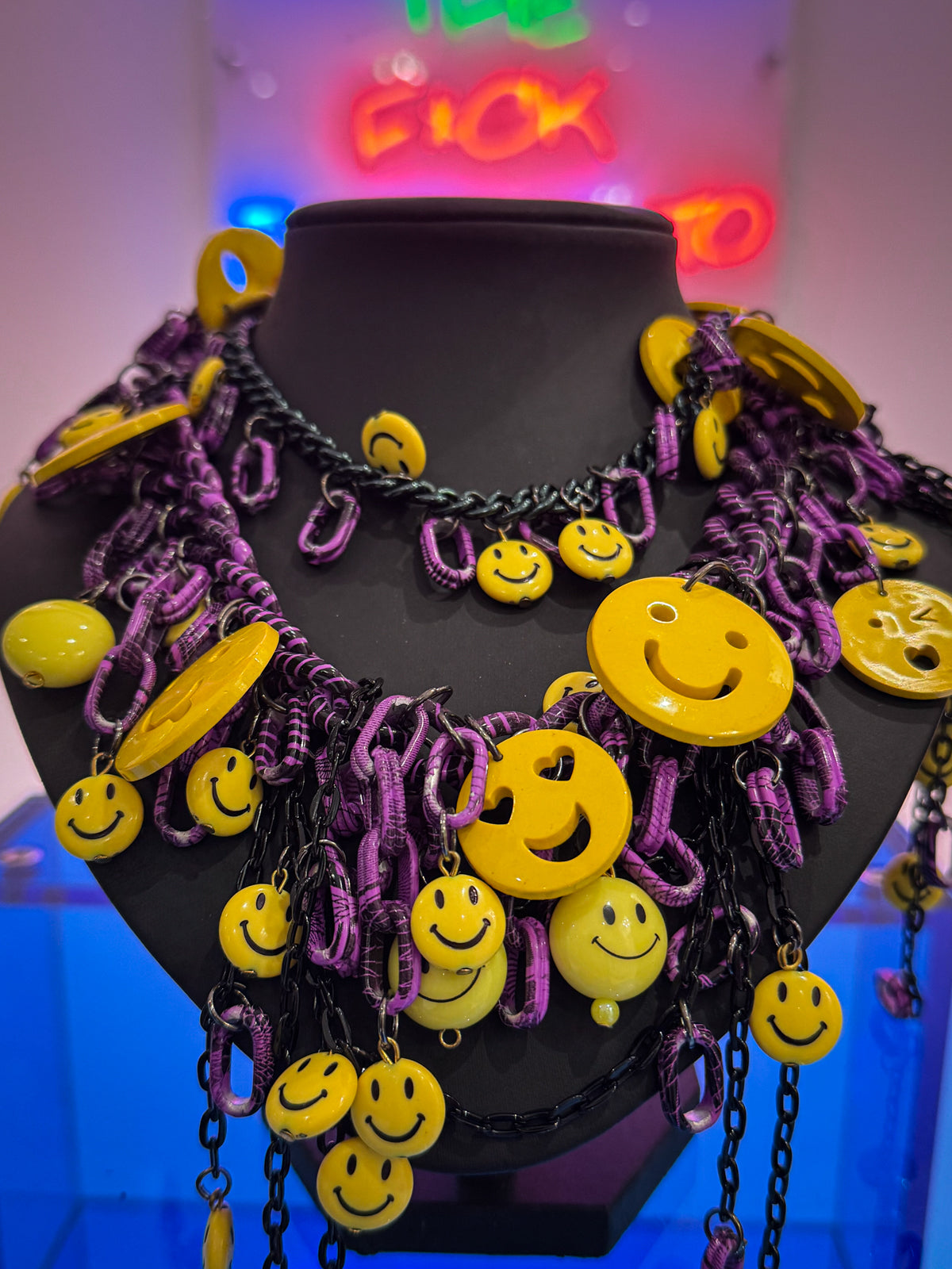 Happy Face Vibes Necklace 2